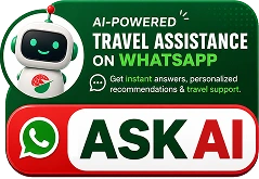 AI-powered travel assistant on WhatsApp for instant travel support and recommendations