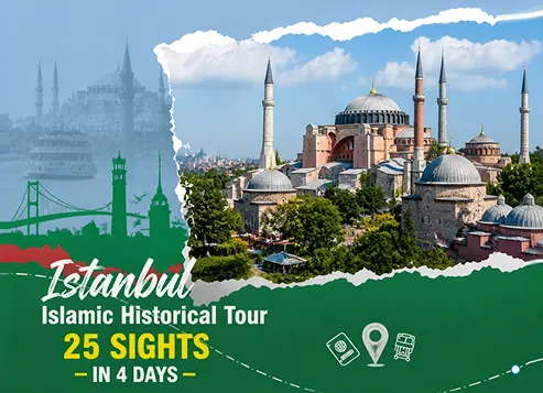 Hagia Sophia on the Istanbul Islamic Historical Tour with 25 famous landmarks